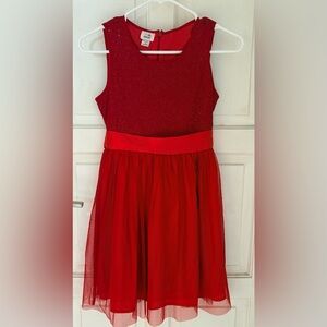 Charming Scarlet Sequins Dress (L 1/12 - like new)